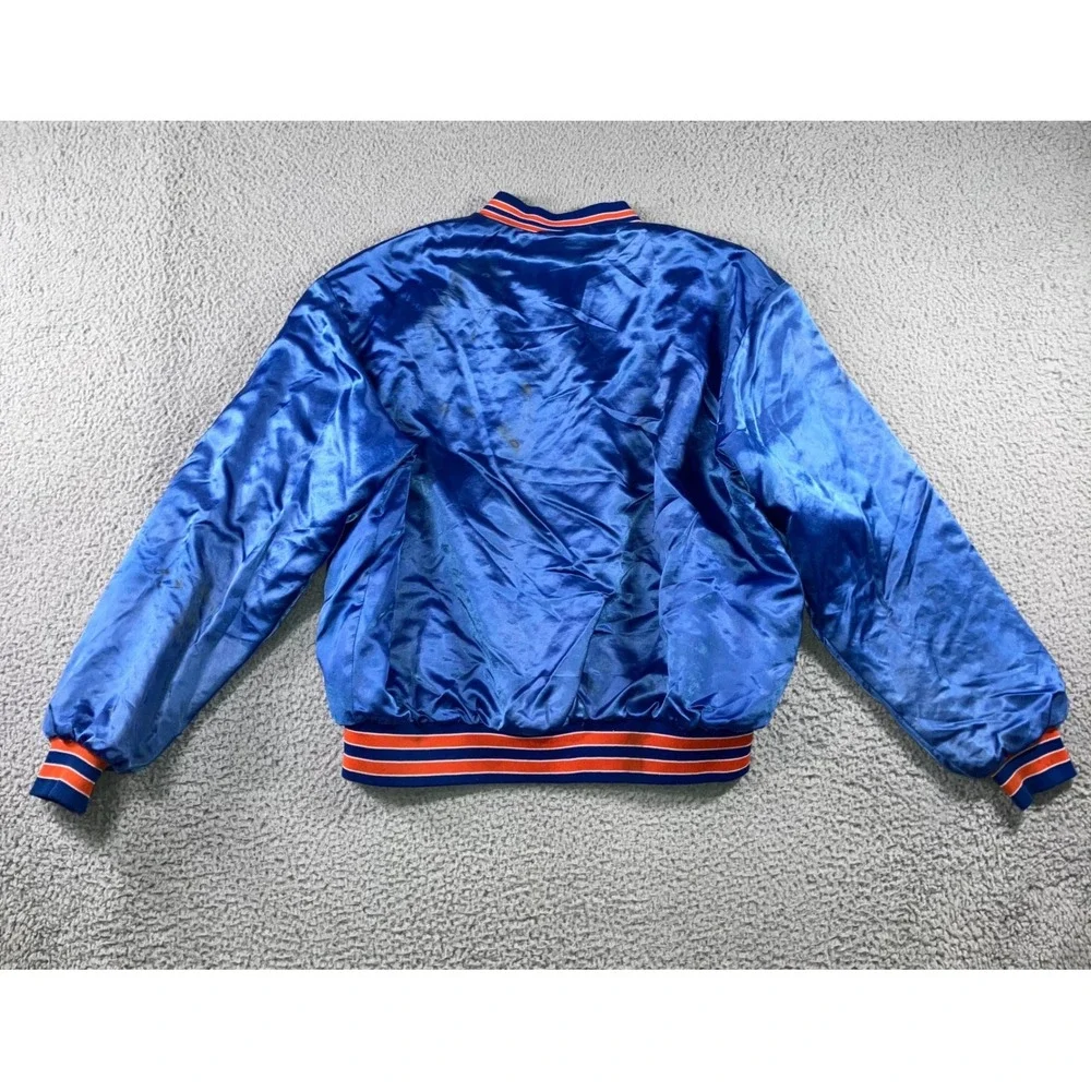 Vintage Swingster Cleveland Cavaliers Jacket Men XL Satin Varsity Bomber 80s 90s
